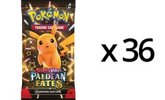 Pokemon SV4.5 Paldean Fates 36ct Booster Pack Lot